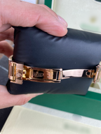 RLX ROSE GOLD GMT MASTER – ELITE TRAVELER LUXURY TIMEPIECE