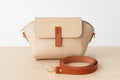 Cream & Caramel Crossbody Bag
