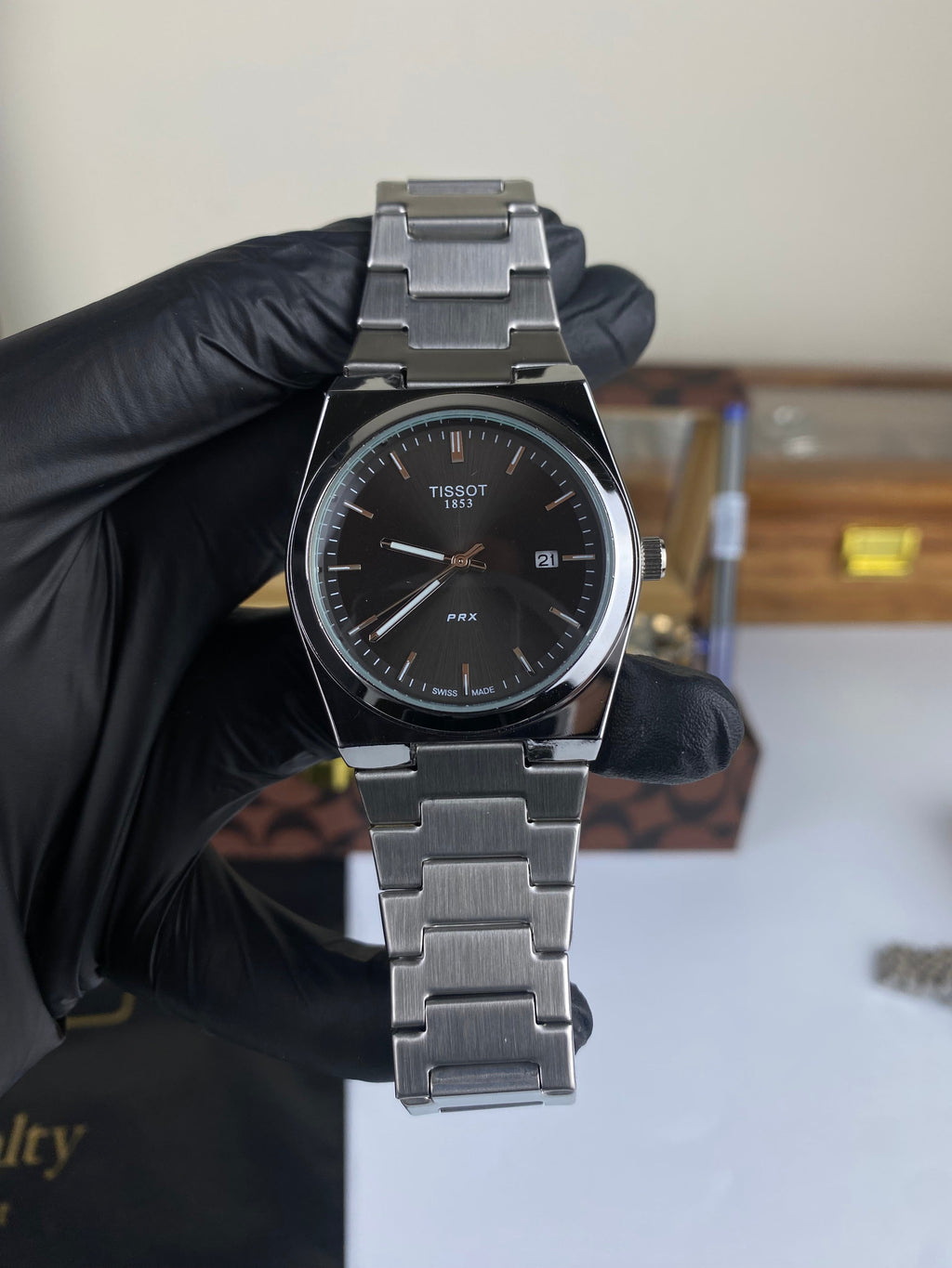 Tissot PRX Quartz – Black Dial