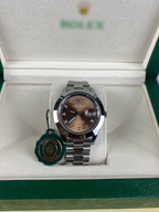 RLX Datejust Chocolate Diamond Dial