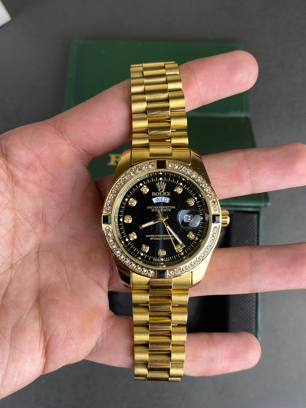 RLX Day-Date (yellow gold)