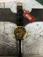 RLX (Black&Gold)  Automatic Skeleton watch