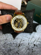 RLX Skeleton (Brown) Leather strap Automatic