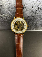 RLX Skeleton (Brown) Leather strap Automatic