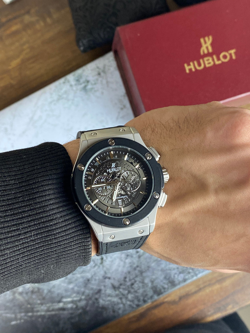 HUBLOT Shadow Force Chronograph – Black Fusion Edition