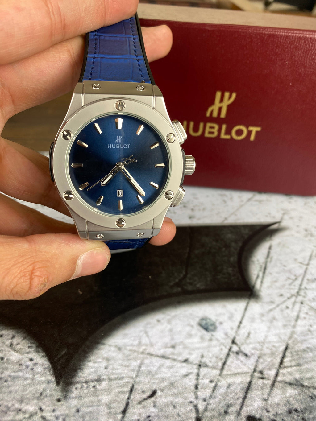 Hublot Classic Fusion Blue Elegance Automatic – Ceramic & Blue Strap Edition