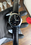 TAG Heuer Carrera Calibre 5 Automatic – Black Dial Leather Edition
