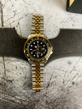 RLX – Semi Auto Royal Black GMT Gold Bezel
