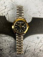 ⌚ RLX DAY-DATE PRESIDENT 40MM – BLACK DIAMOND DIAL EDITION