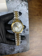 Rolex Oyster Perpetual Day-Date – Silver Roman Dial Luxury Watch