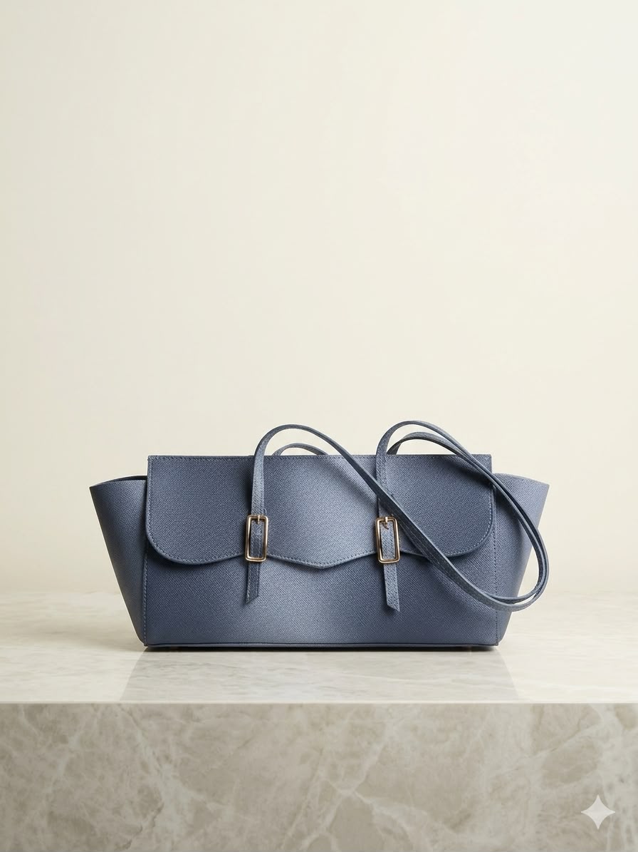 Classic Denim Shoulder Bag